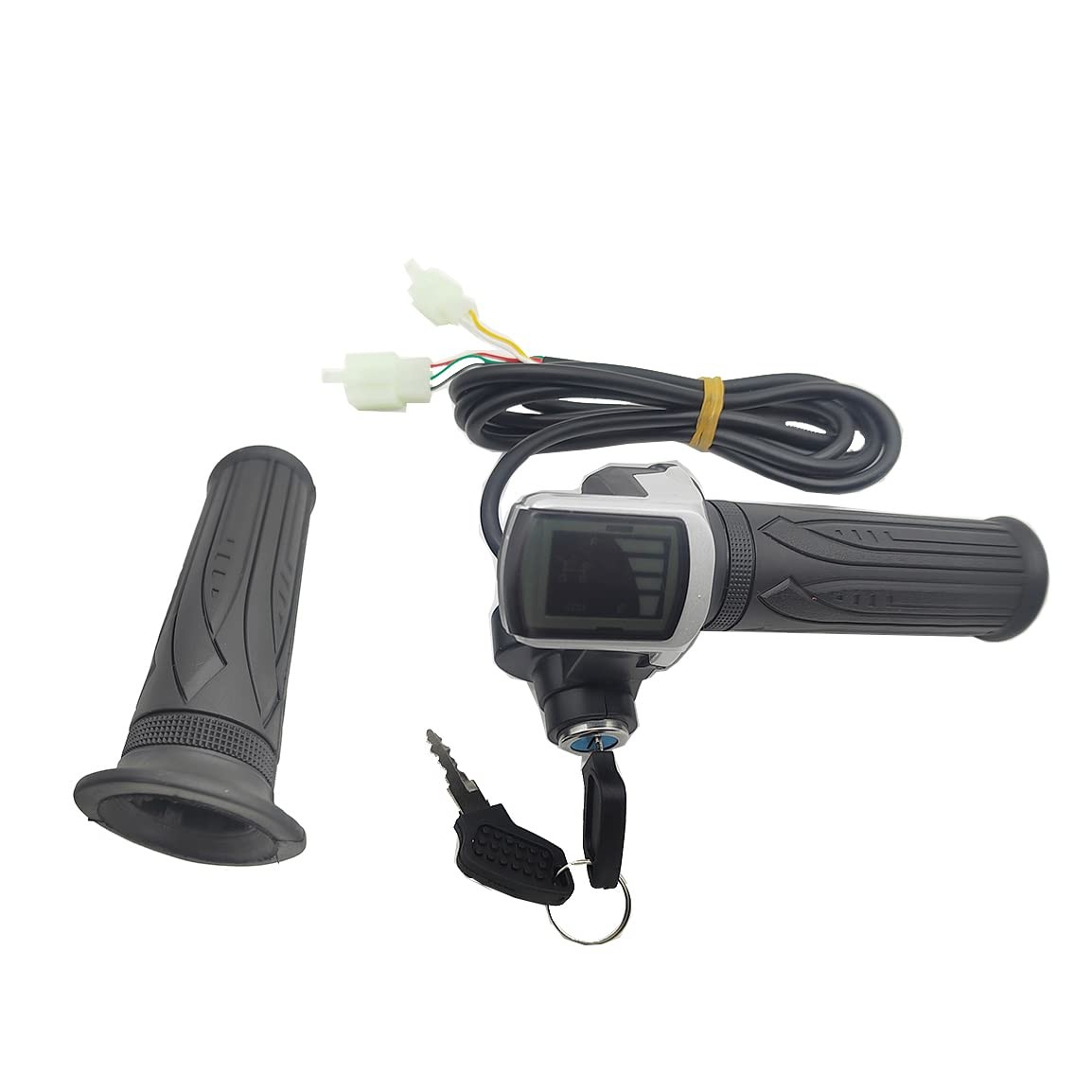48V Electric Bike Twist Throttle LCD Display Bicycle Scooter Electric Motor Bike