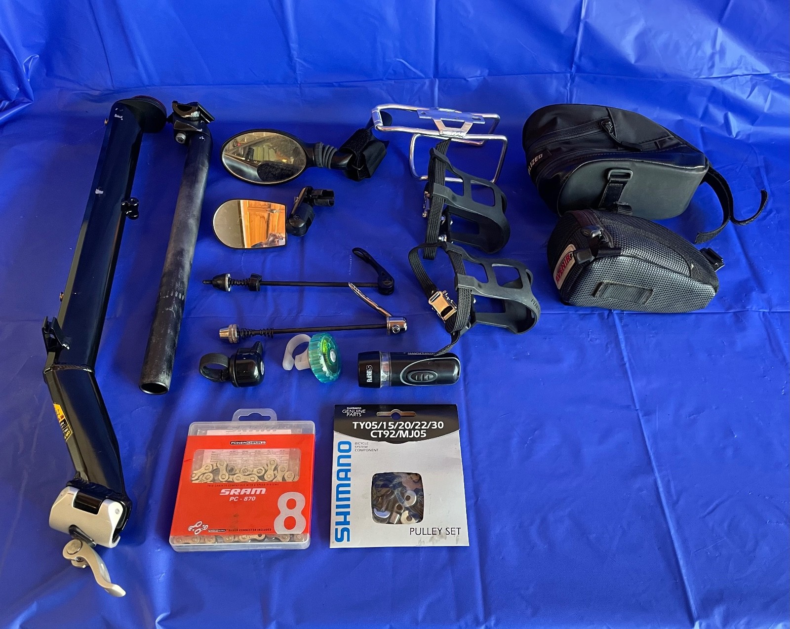 Various Road Bike Parts Used
