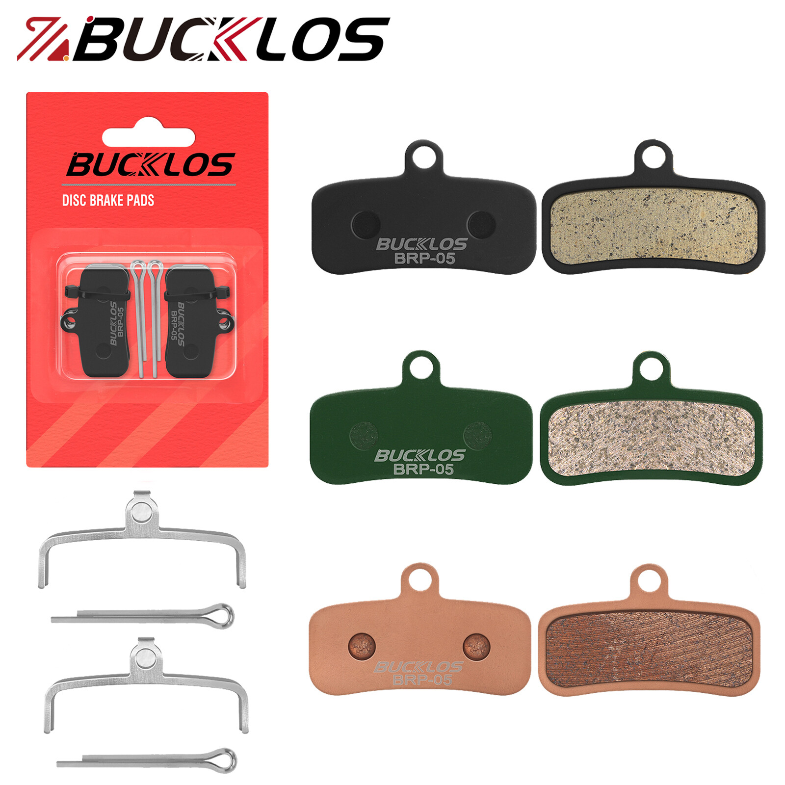 fit Shimano D03S D01S 4 Piston Bike Disc Brake Pads Ceramic/Resin/Sintered-Metal