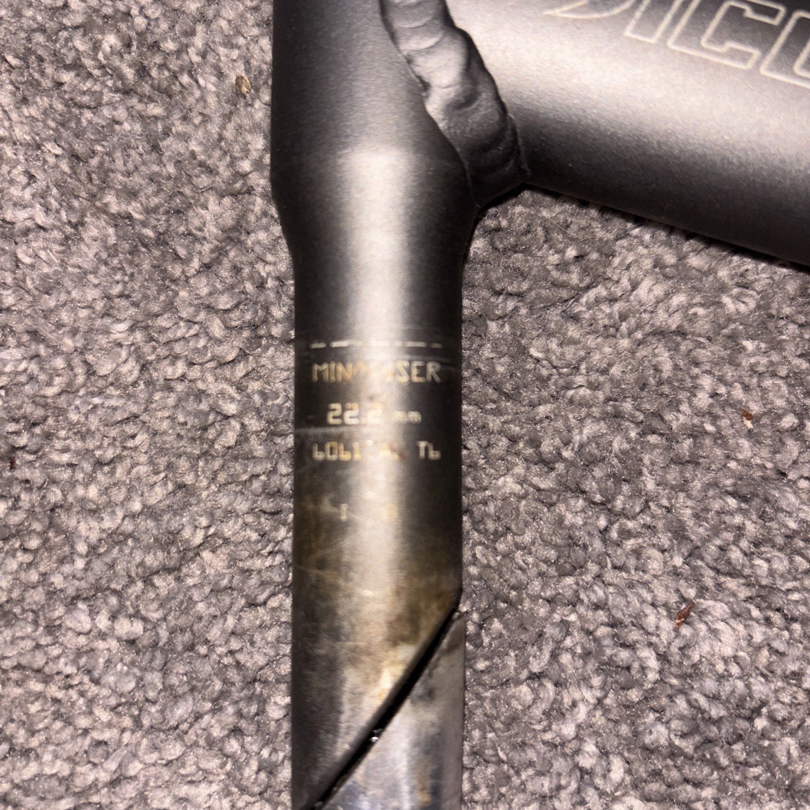 1990’s aluminium alloy 6061 AL T6 quill stem PICON 22.2 mm for road bike