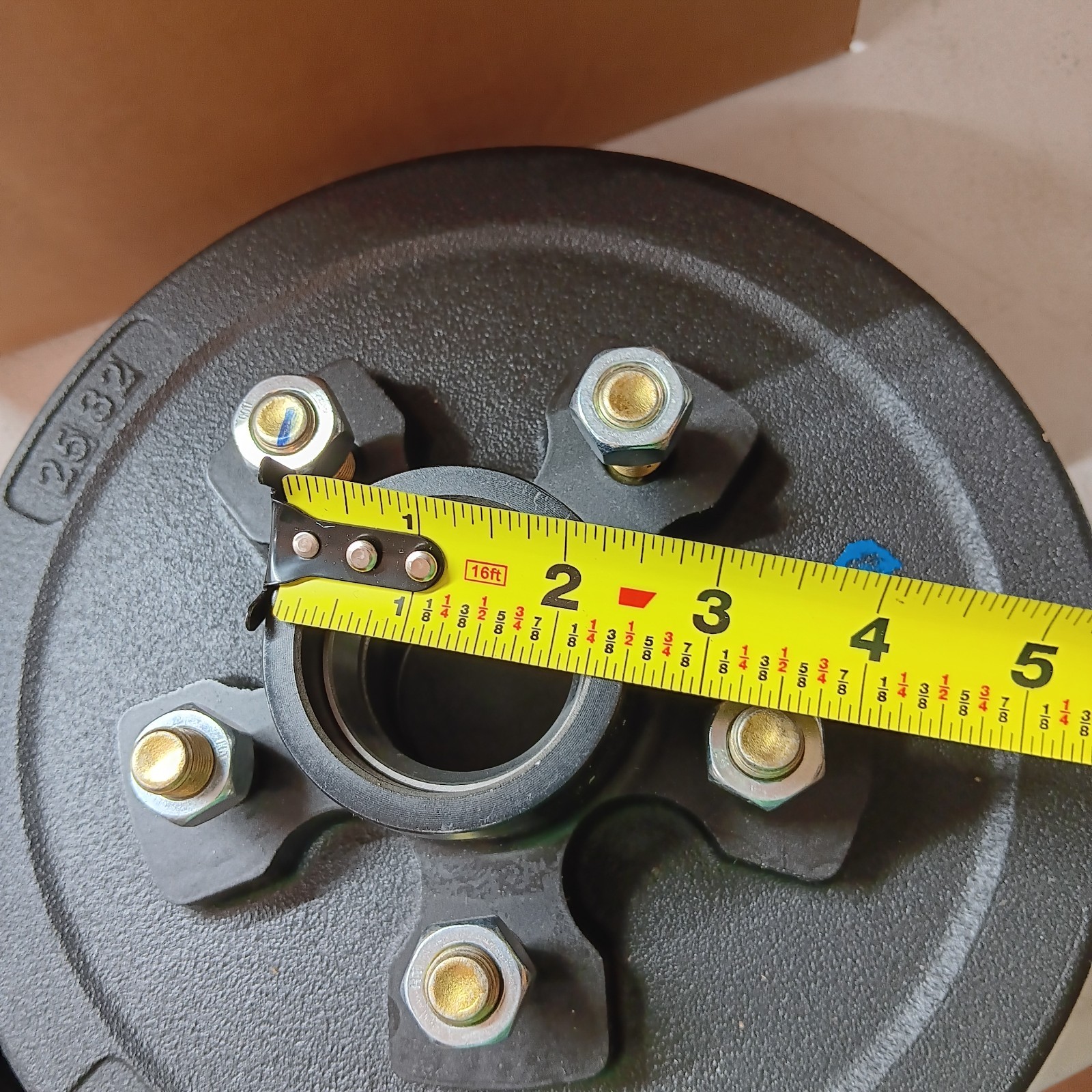 10″ x 2″ Trailer Brakes Drum Kit,5 on 4.5″ Trailer Brakes Kit for 3500lbs NEW