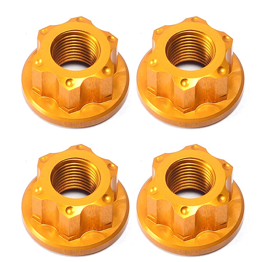 Hub Nut for m10 for Rear Wheel Use with 7075 Aluminum Alloy For Fixed Gear