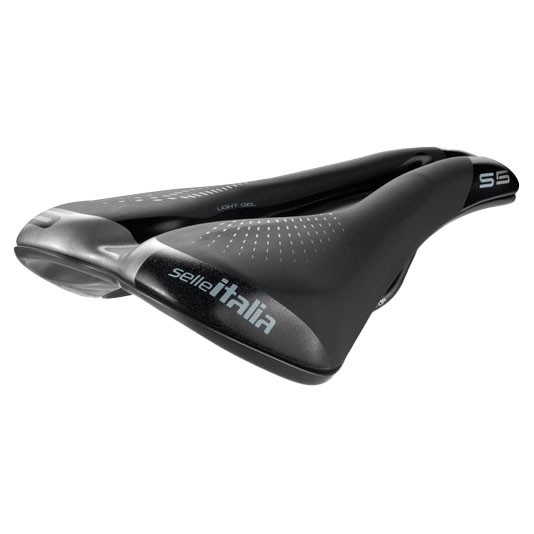 Selle Italia S 5 Lady Superflow Saddle – Black 160mm Width Chromoly Rails