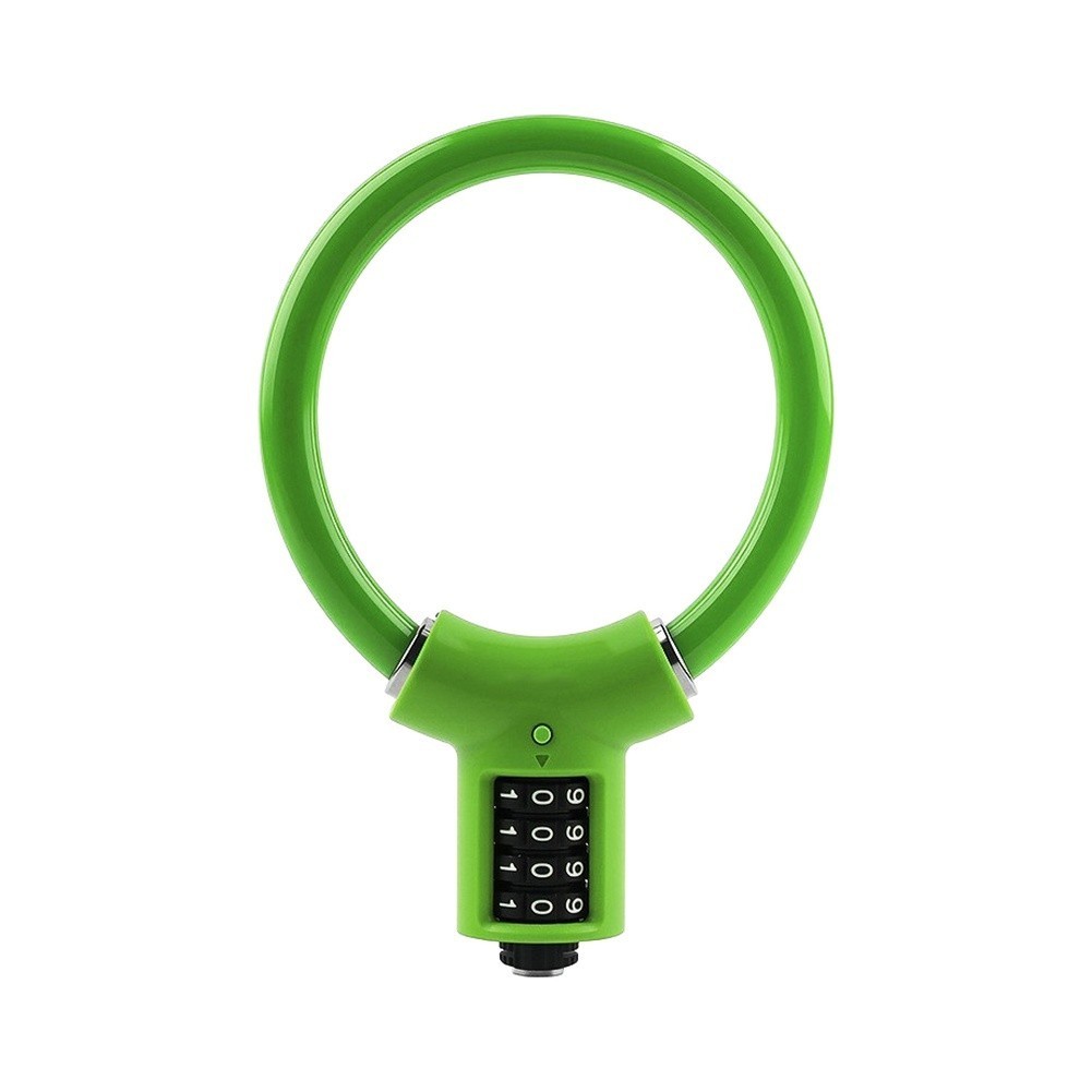 Bicycle U-Lock with 4 Digit Combination 12mm Steel Ring Zinc Alloy Core