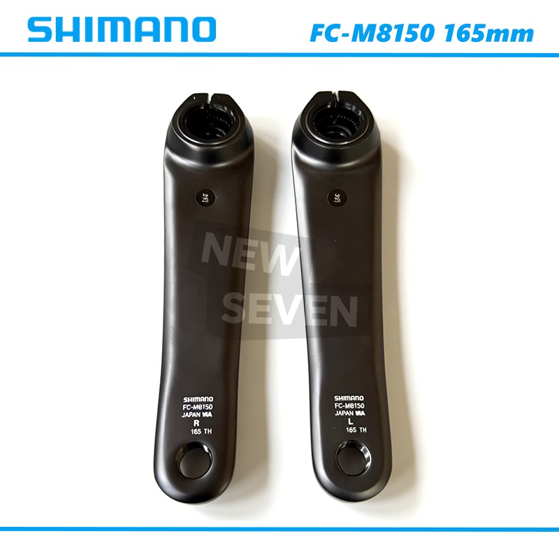 Shimano FC-M8150 E-MTB Crank Arms-165mm, Left &Right Set for EP8/EP6 Drive Units
