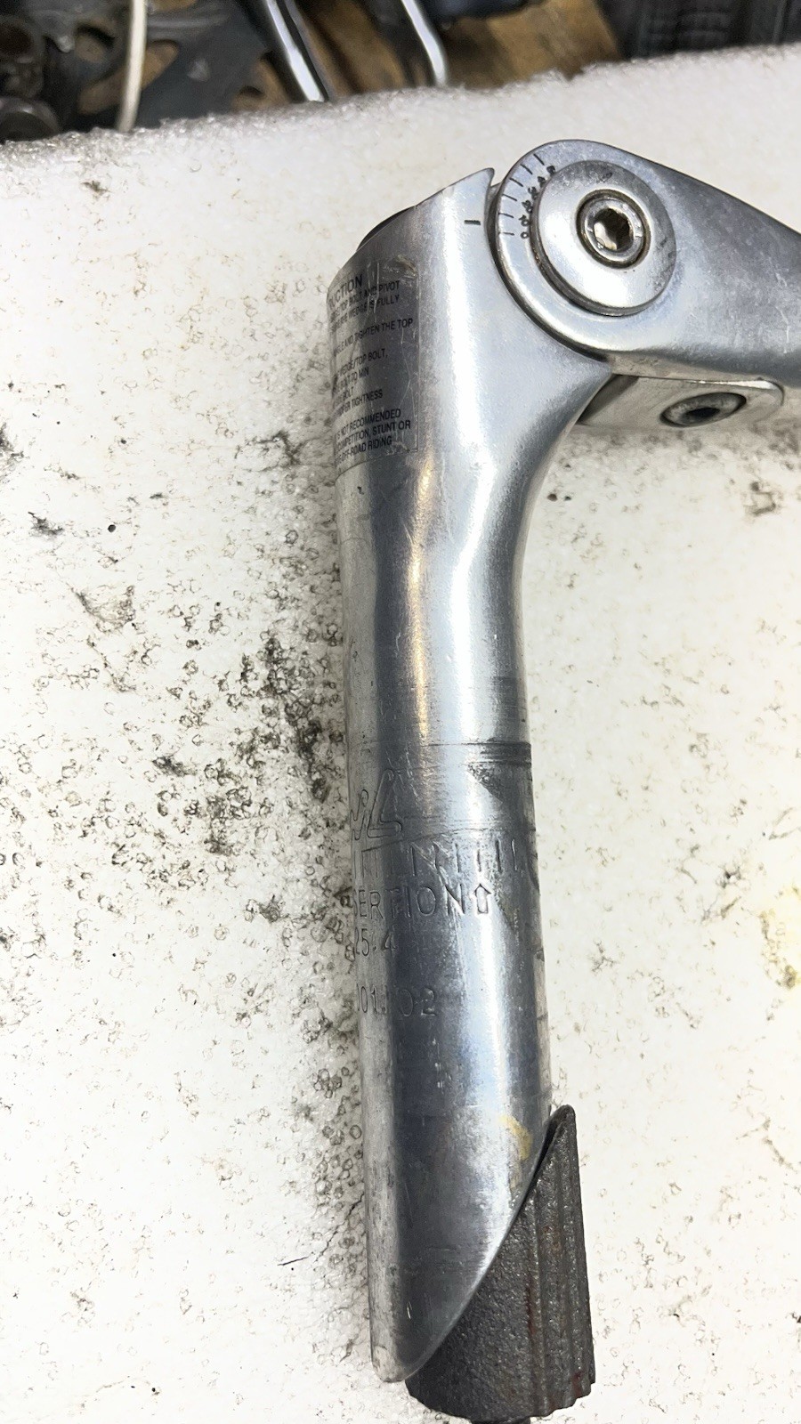 Vintage Hl Quill Adjustable Bike Stem 25.4 110 Mm ,Cycling