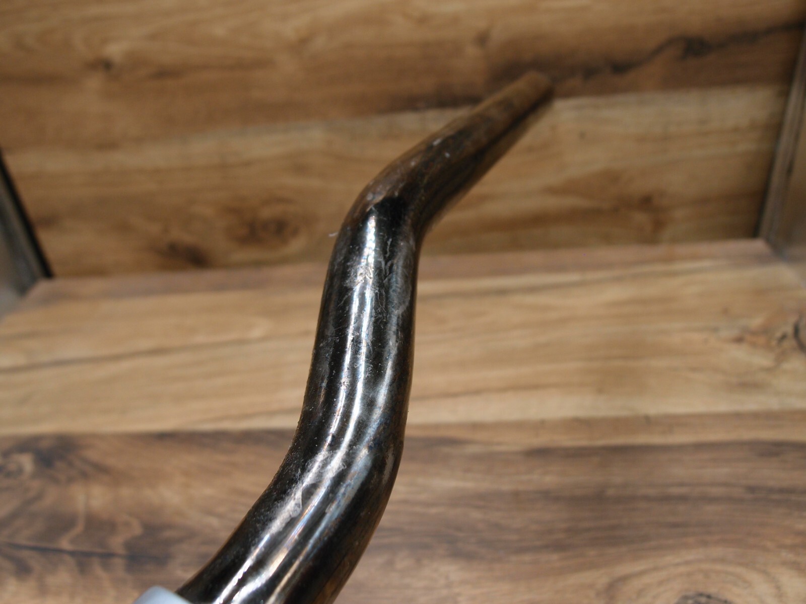 1998 steel riser handlebar Schauff + adjustable quill stem Tattoo Kalloy 25.4 mm