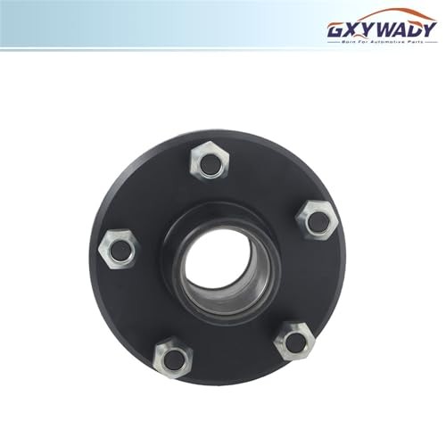 5 on 4.5 Inch Trailer Hub Kit and 1 Inch Square BT8 Spindle with Trailer
