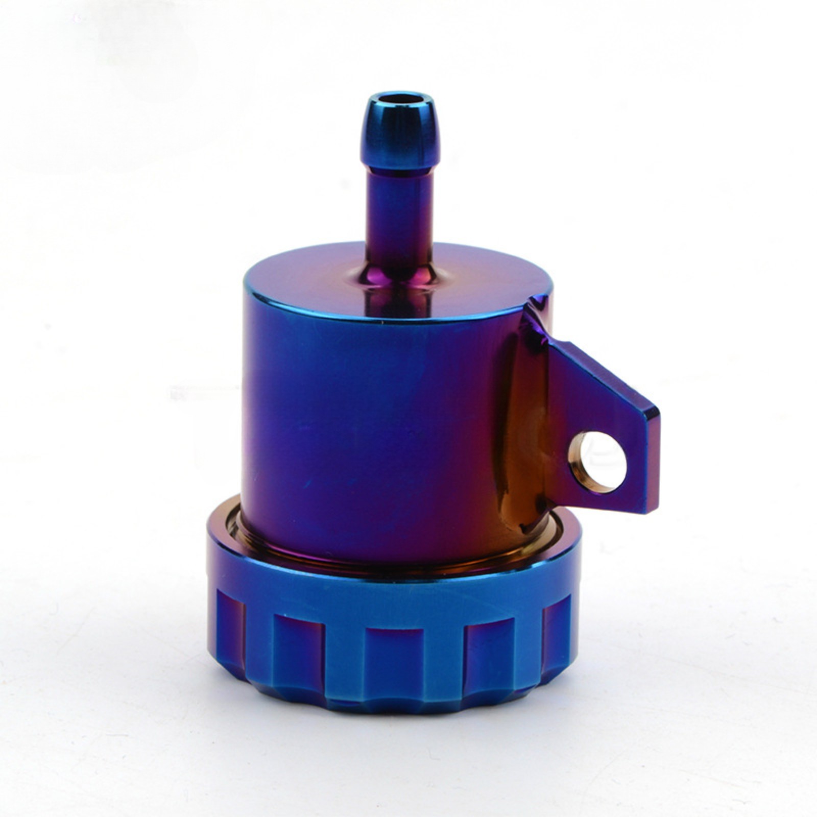CNC Titanium Alloy Motorcycle Brake Clutch Tank Cylinder Oil Cup Fluid Reservoir