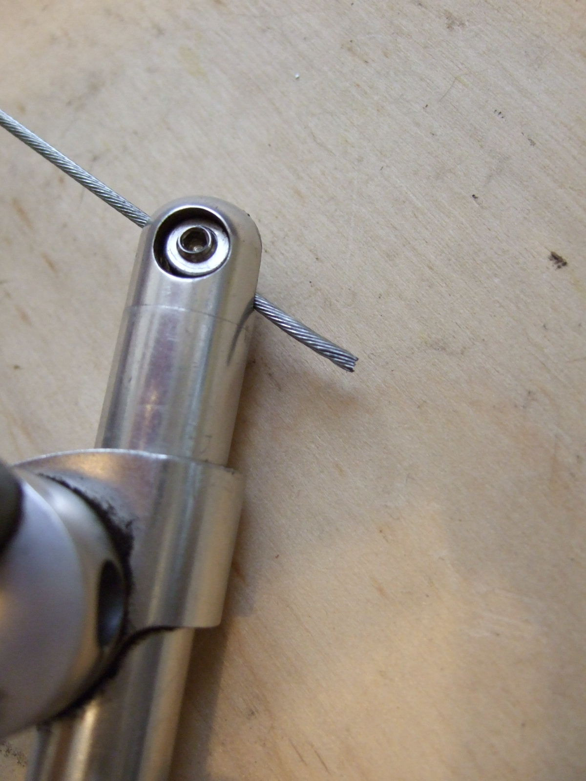 TWO brake straddle cable end clamp vintage Avid Grafton Knarp CNC Cantilever VRC