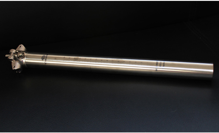27.2/30.9/31.6 mm MTB Road Bicycle Bike Titanium Seatpost 350/400mm Ti Seat Tube