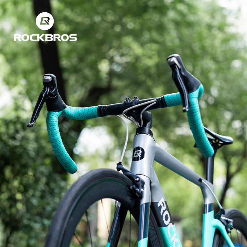ROCKBROS Bike Handlebar Tape Soft EVA Bicycle Bar Tape Grip Handle Wraps 2 Rolls