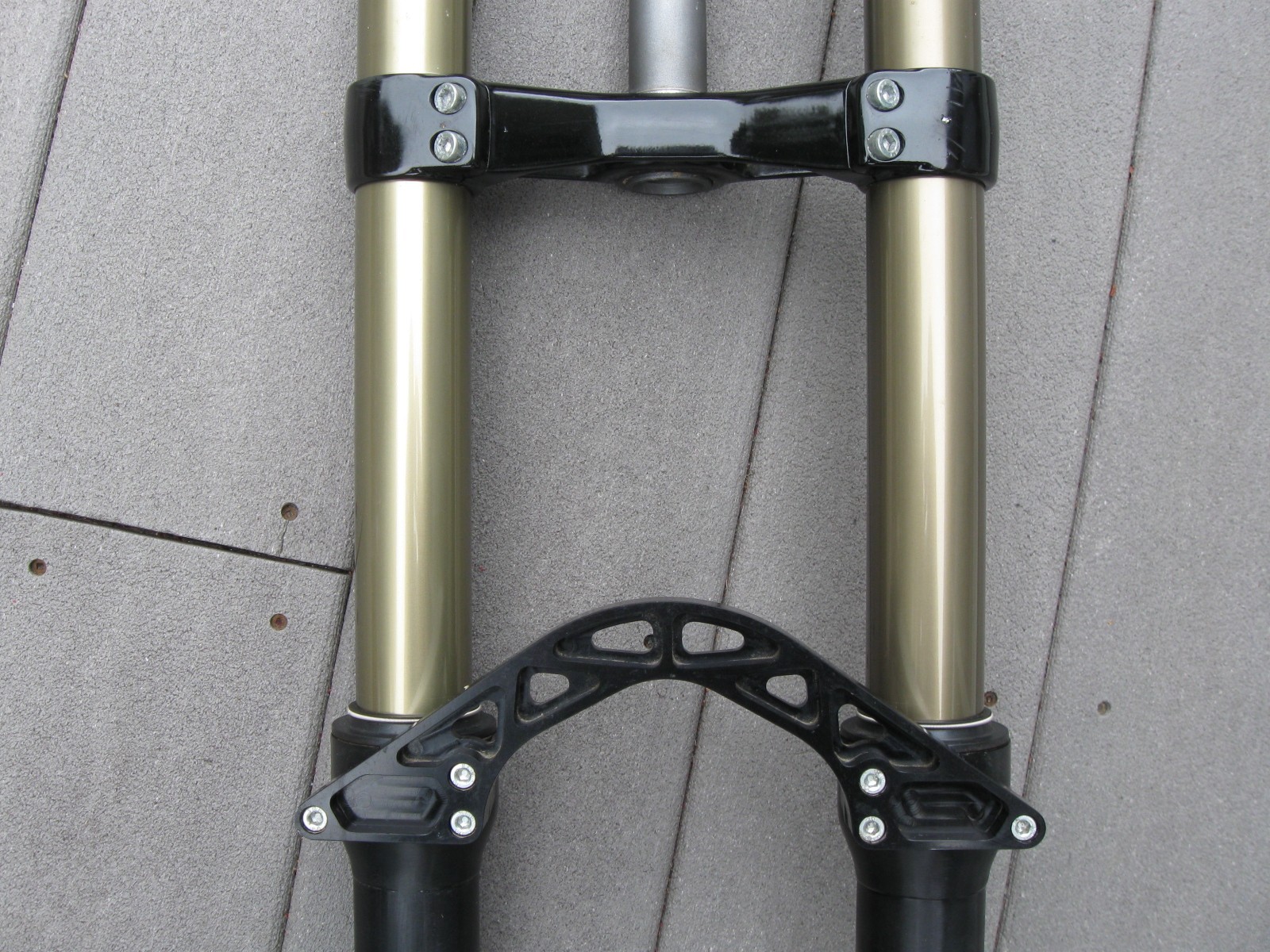 Vintage 2002 Marzocchi Monster T Downhill Freeride Fork MTB Mountain Bike Clean!