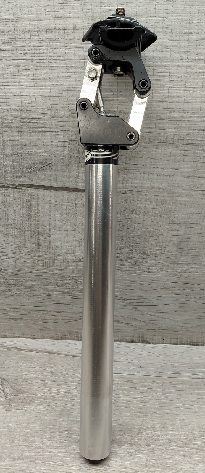 Vintage Tamer Pivot Plus XC Seatpost 27.2 mm 340 mm Road, MTB Bike, Bicycle