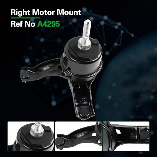 Engine Motor and Trans Mounts Compatible with 2004-2006 Sienna 3.3L V6 Engine
