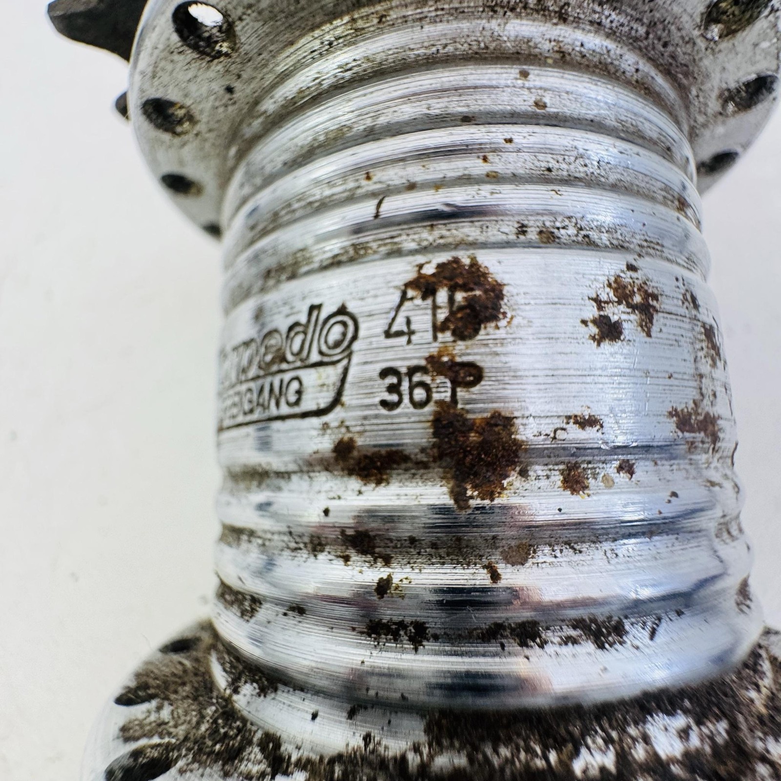 Vintage Sachs Torpedo Dreigang Coaster Hub 3 Speed 36H 110mm Silver Germany A53