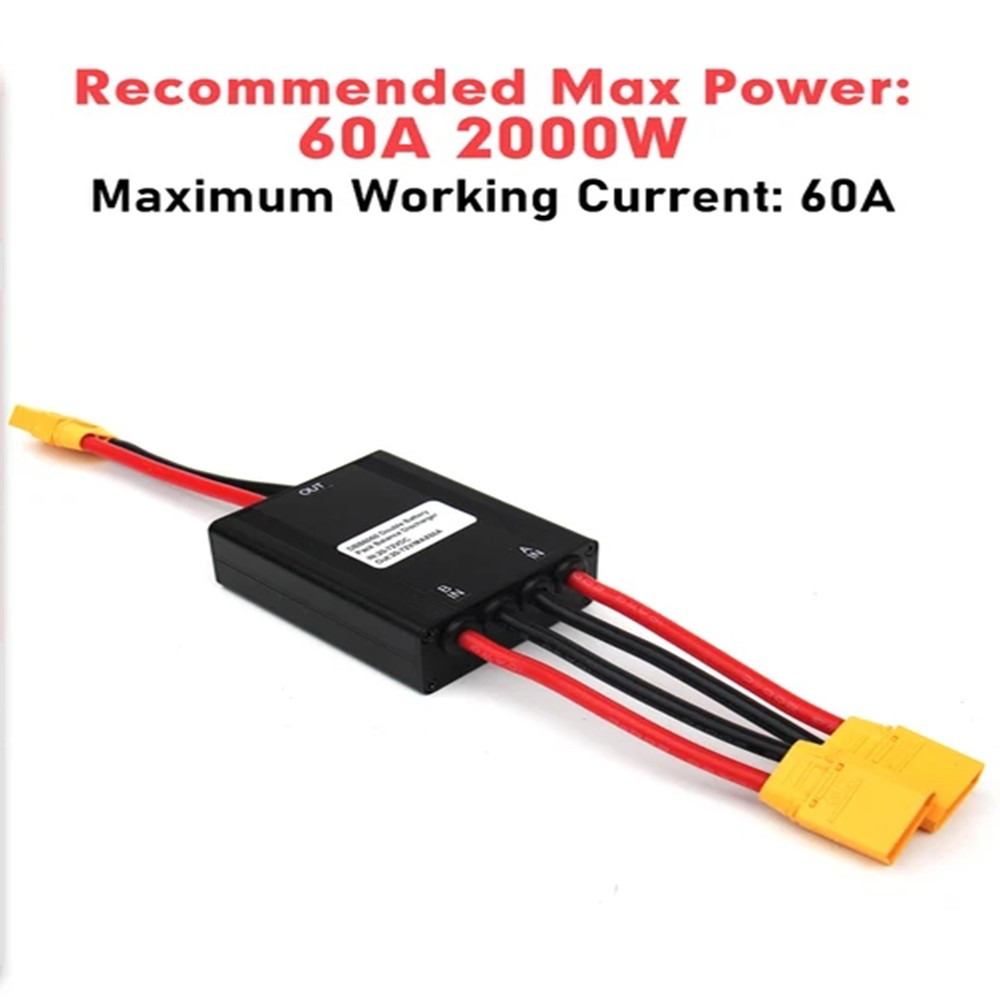 20V-100V 60A/80A/100A/120A E-Bike Double Battery Discharge Converter Module XT90