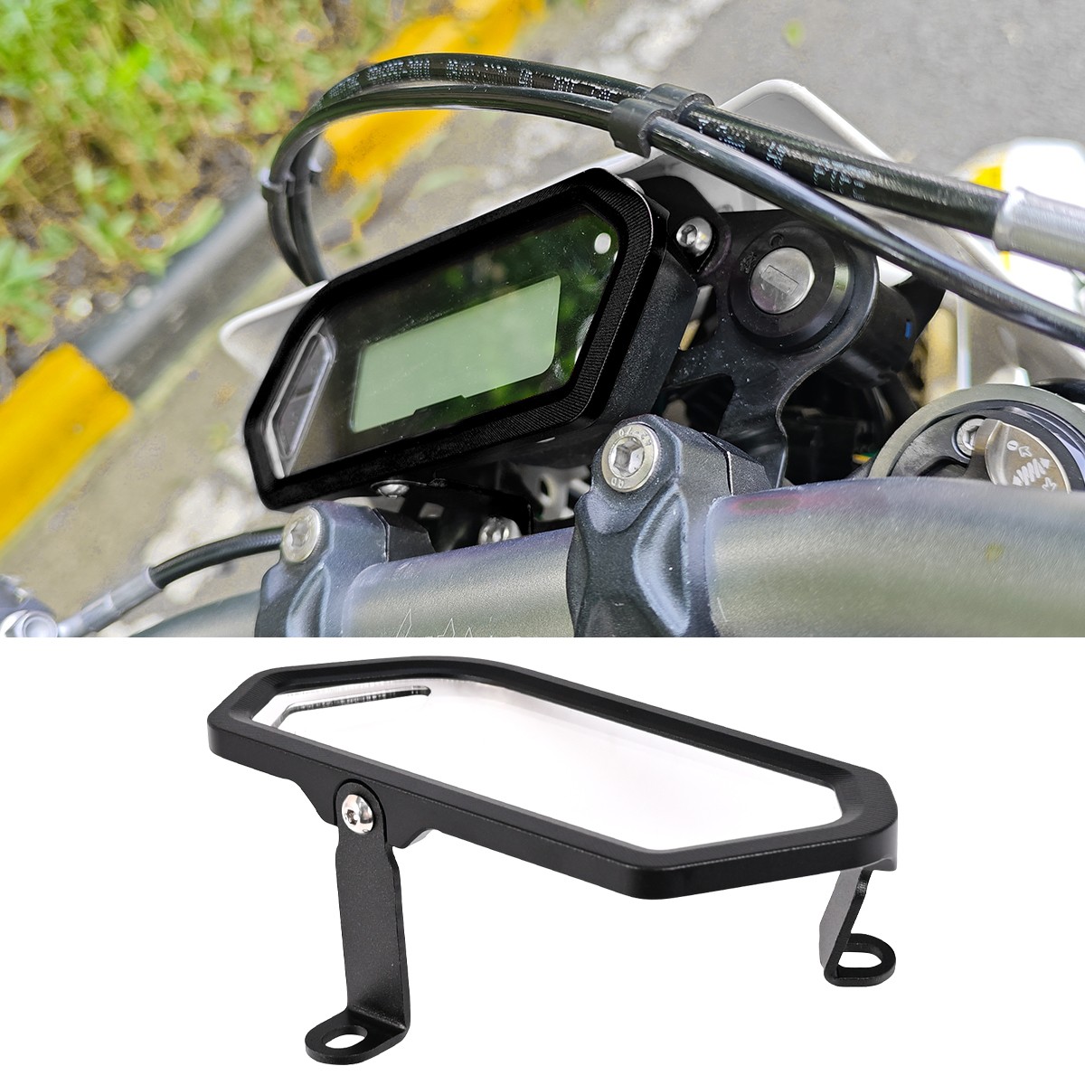 Aluminum & Acrylic Screen Dashboard Display Guard Cover Fit For Surron Ultra Bee