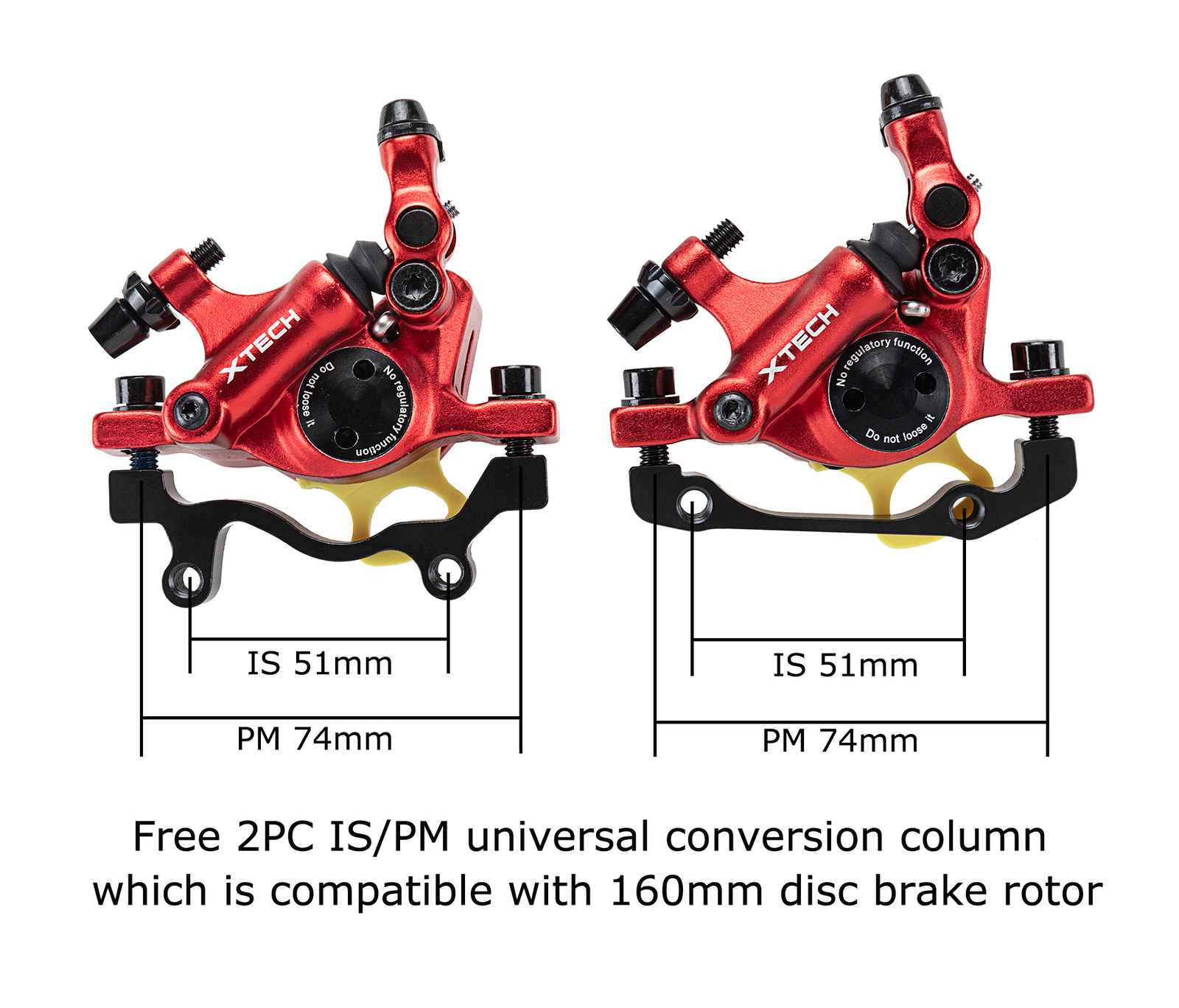 ZOOM MTB HB-100 Line Pulling Hydraulic Disc Brake Calipers Road Bike Front Rear