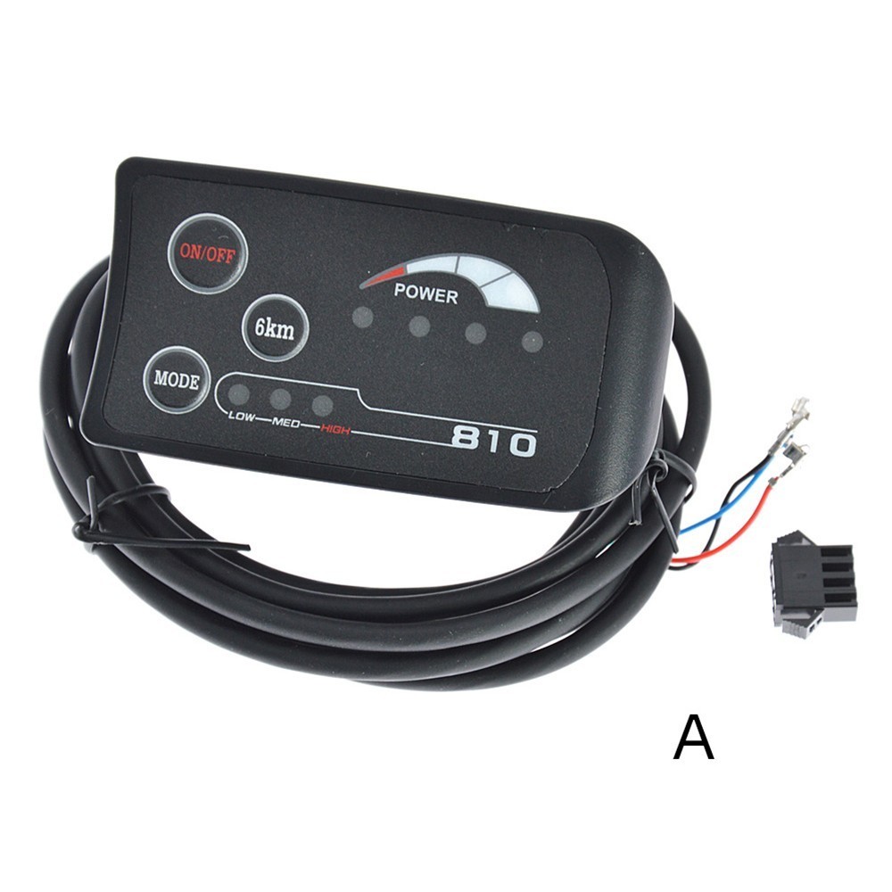 36V LED 810 Display Level Meter Panel For Electric Bike/ebike/e-scooter NEW
