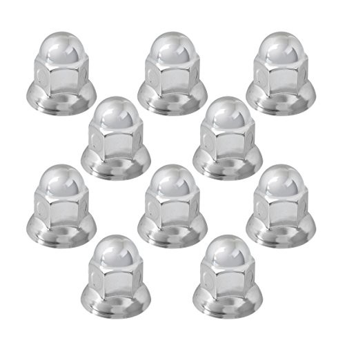 10271SP 33 mm Chrome Nut Cover with Flange 33mm x 1-13/16″ Acorn Push-On