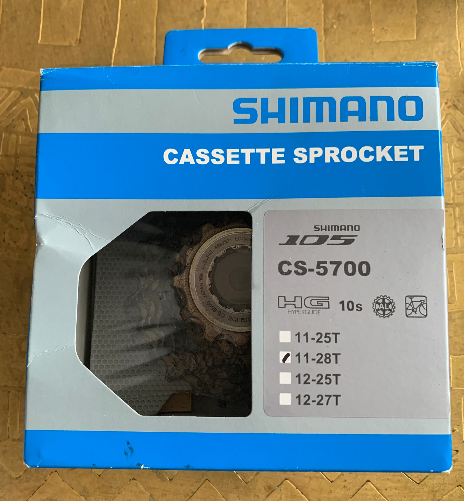 Shimano 105 CS-5700 10 Cassette Sprocket Silver New Old Stock