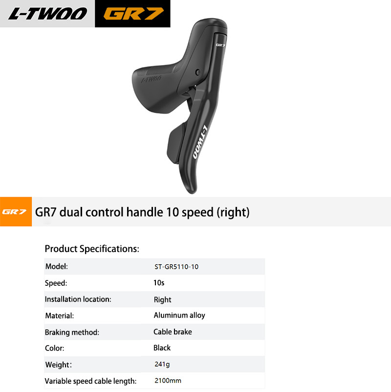LTWOO GR7 1×10 Speed Gravel Bike Groupset Shifter Rear Derailleur Cassette Chain