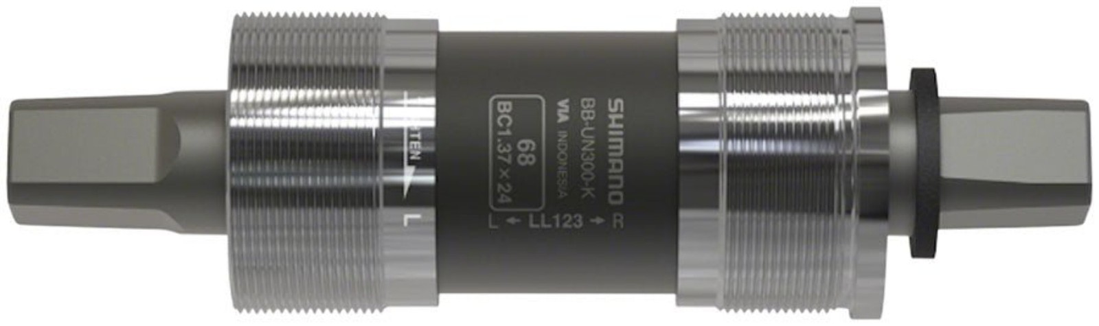 Shimano BB-UN300-K Bottom Bracket – English 68 x 117.5mm Spindle Square Taper JI