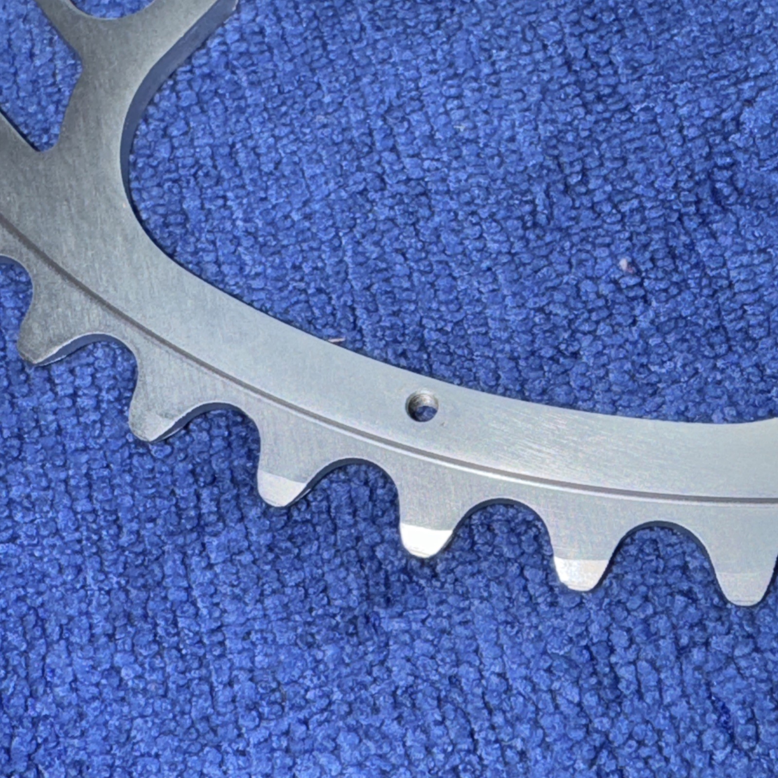 VNTG STRONGLIGHT ALY CHAINRING 144 BCD X 50T SIL FOR CAMPAGNOLO NEW W/O PKG