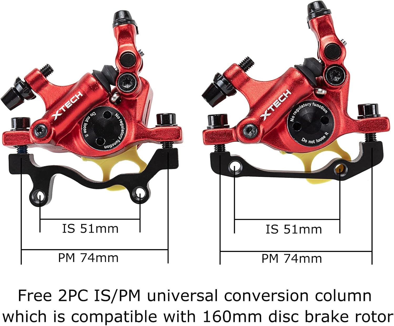 Precision Adjustable Zoom Hydraulic Brake Calipers – Ideal for MTB & Road Bikes