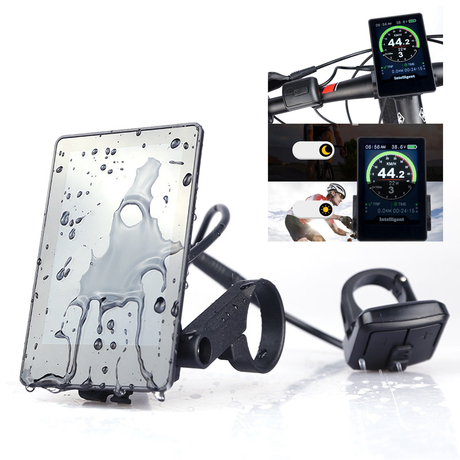 E-Bike Electric Bike Display 36V-52V NEW 860C Speed Control For BafangHFI4