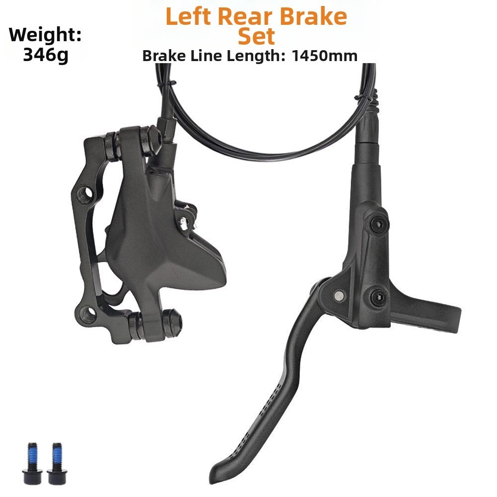 Mountain Bicycle Hydraulic Disc Brake Double Piston Front and Rear Brakes