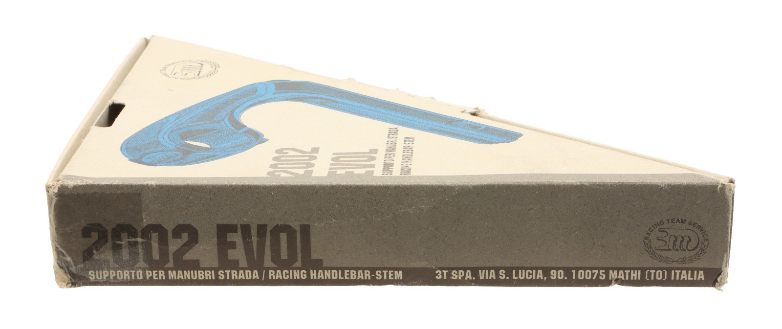 3ttt 1″ 2002 EVOL 22.2mm Quill Stem 125mm 26mm Clamp Silver -17° 3T NEW NOS