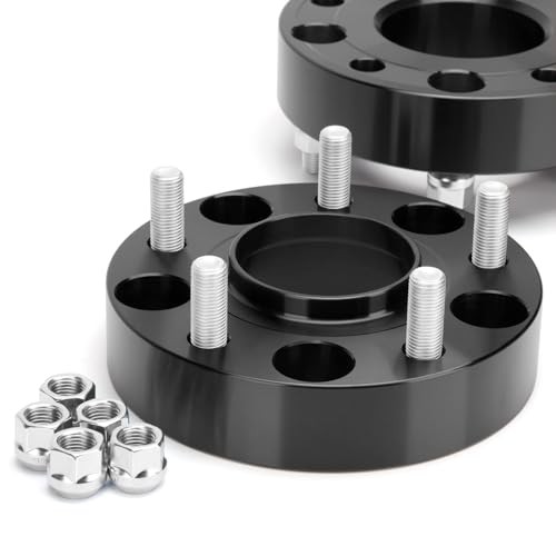 KSP 5X5.5 Wheel Spacers for Ram 1500, 1.5(38mm) 5×139.7mm 5 lug-M14X1.5 black