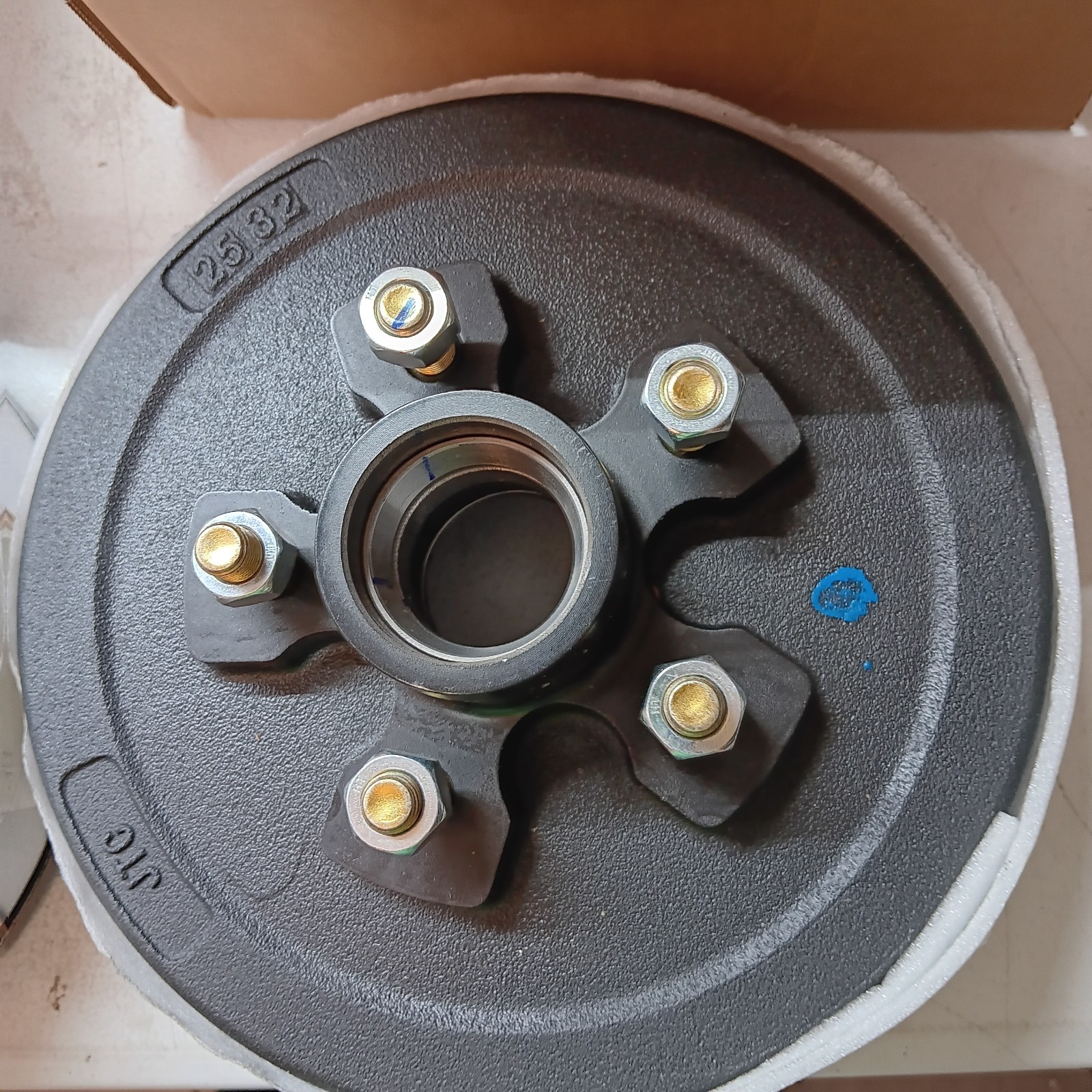 10″ x 2″ Trailer Brakes Drum Kit,5 on 4.5″ Trailer Brakes Kit for 3500lbs NEW