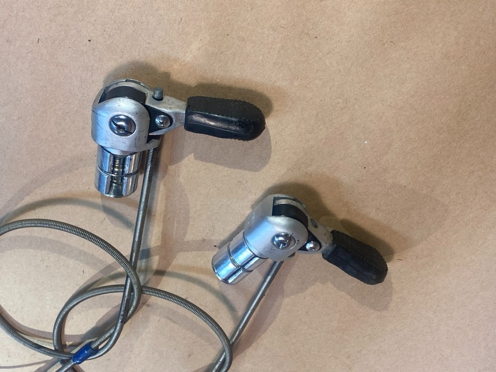 Vintage Suntour Barcon Bar End Friction Shifters 2/3×7