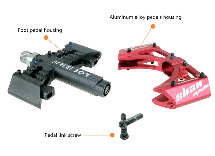 Aluminum Road MTB Mountain Bike XC Bicycle Pedal 3 Sealed Bearings Flat Pedals
