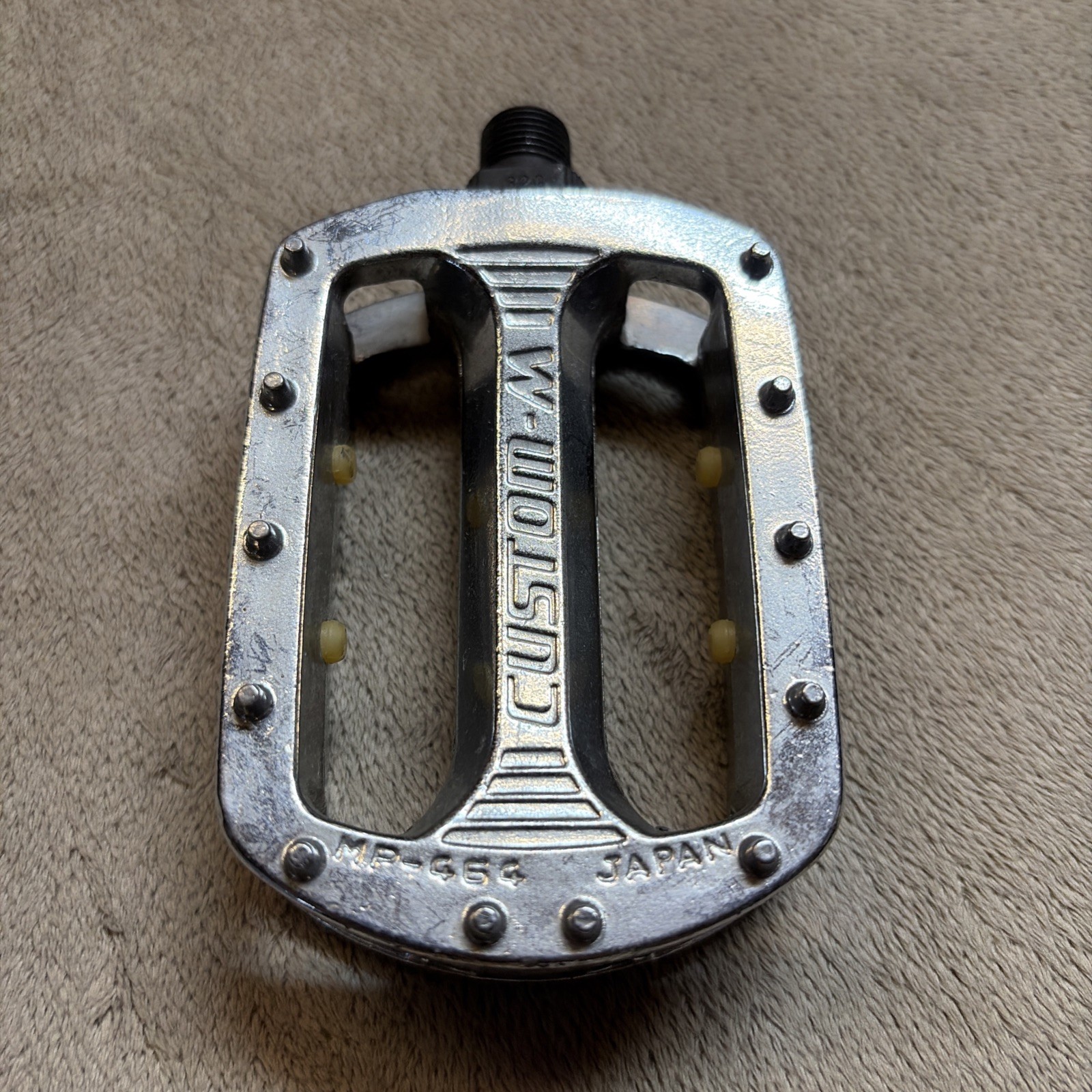 SAKAE RINGYO SR CUSTOM MP 464 BMX Pedals CHROME 9/16 Vintage Old School CLEAN