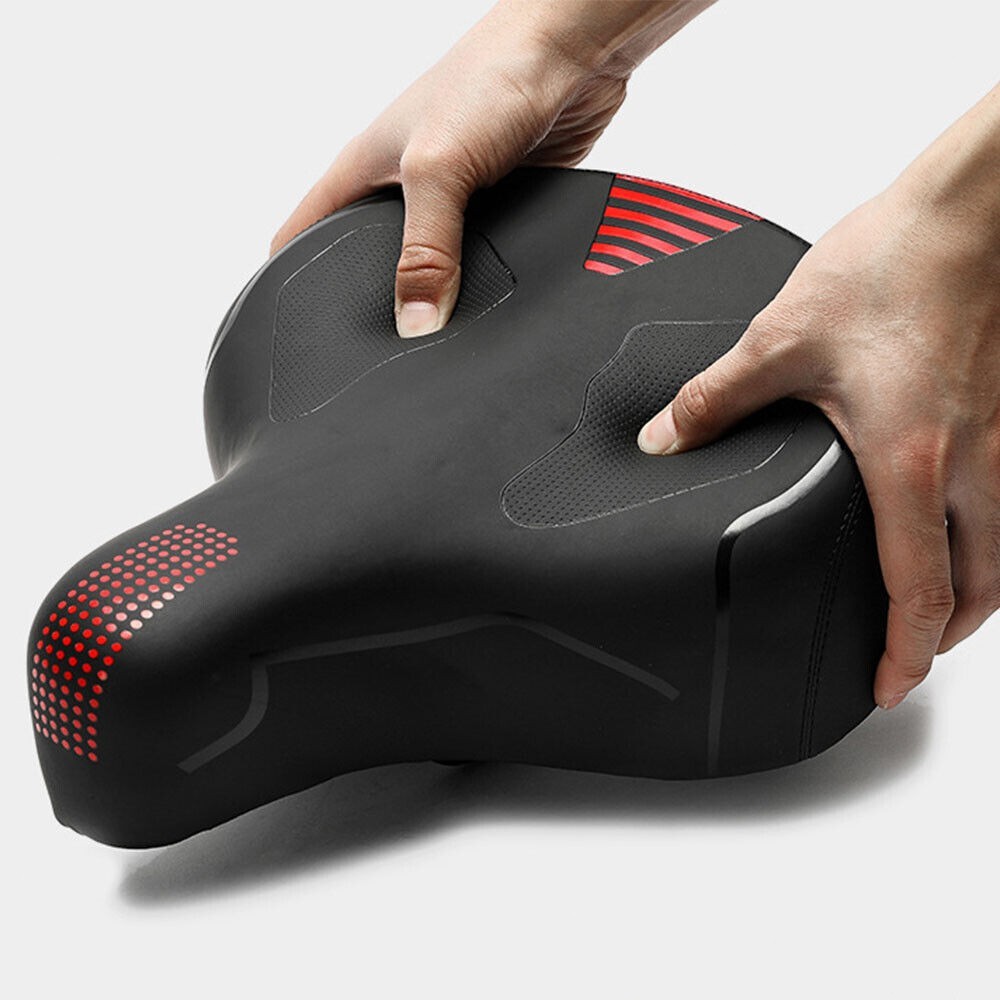 Oversized Comfort Bike Seat Universal Fit for Exercise Bike and Outdoor Bikes