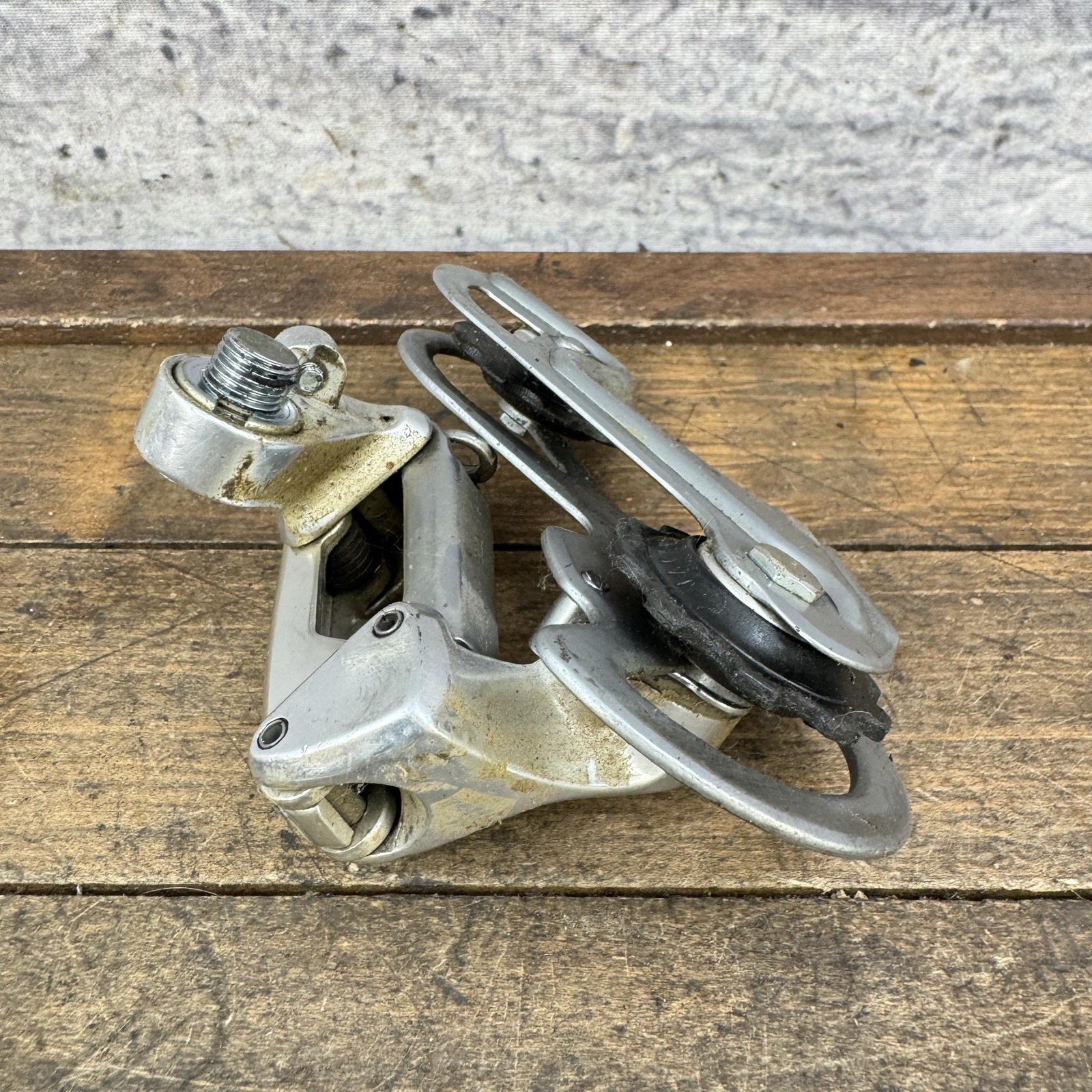 Vintage Suntour ARX Rear Derailleur Short Cage Silver Japan Road Bike 245g
