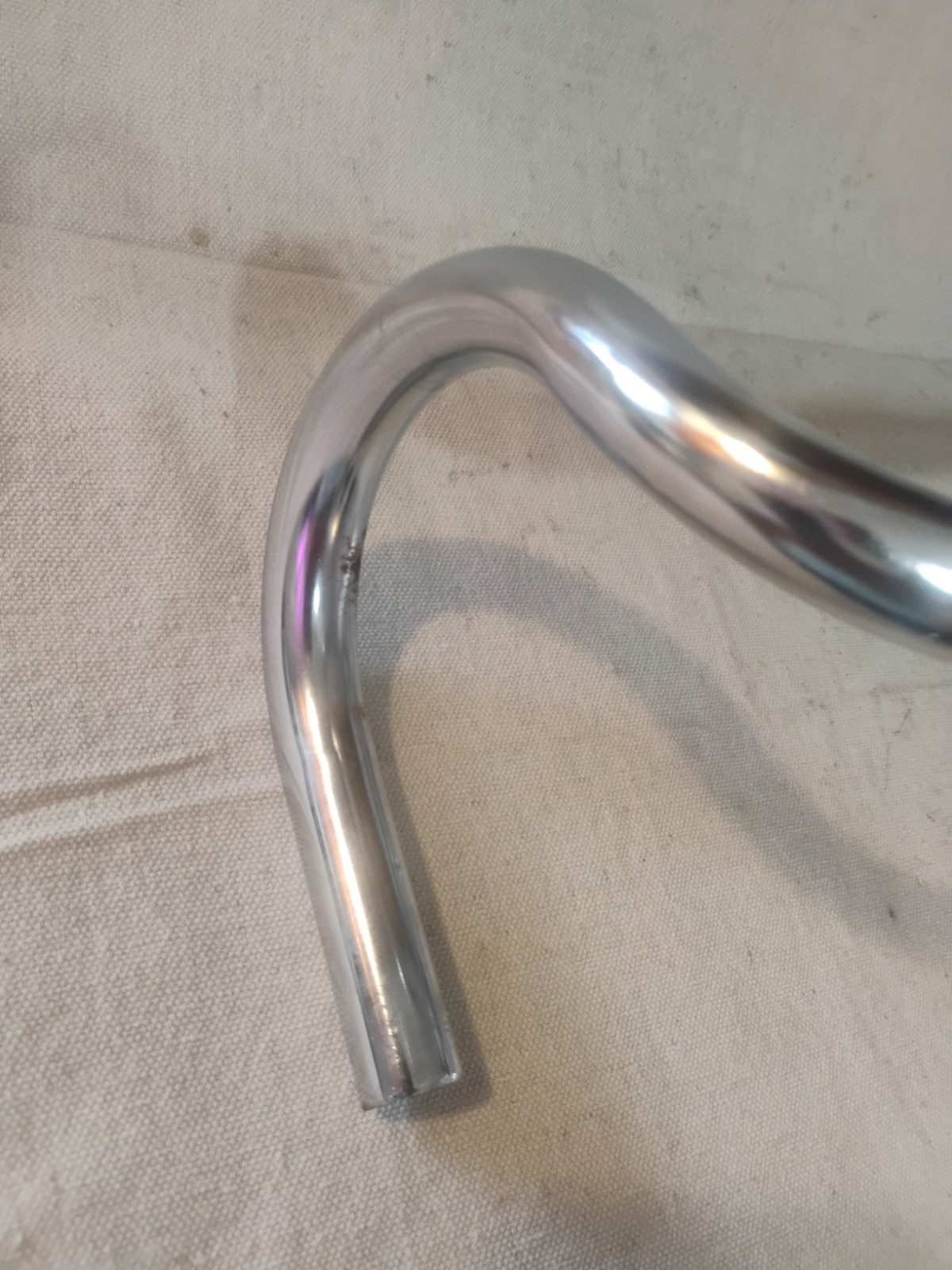 Gently Used Chrome Drop Down Handlebars Unbranded 25.4MM About 17″ Wide