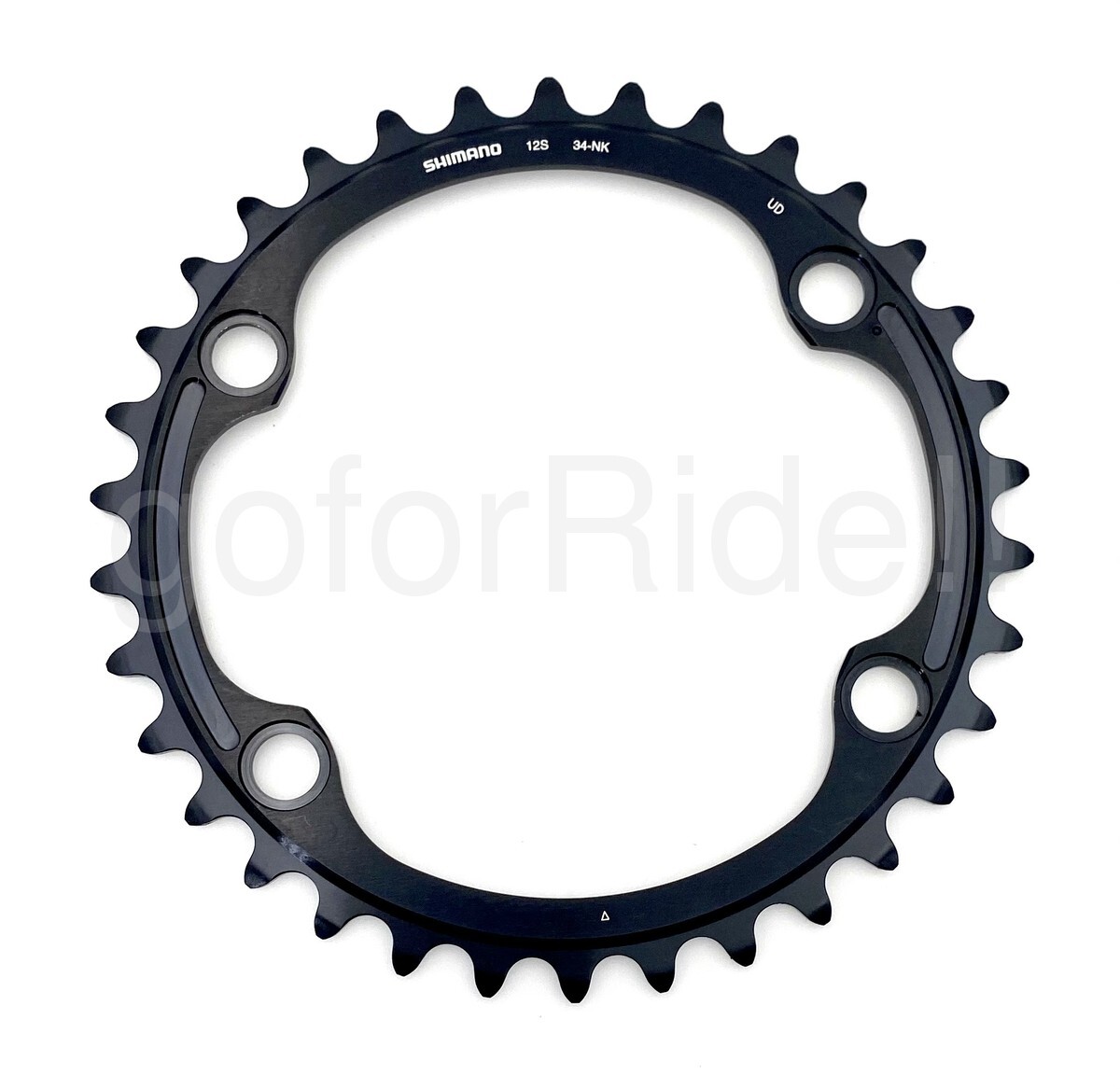 Shimano DURA-ACE Road Bike Chainring 50-34T for FC-R9200/P, 2×12 Speed