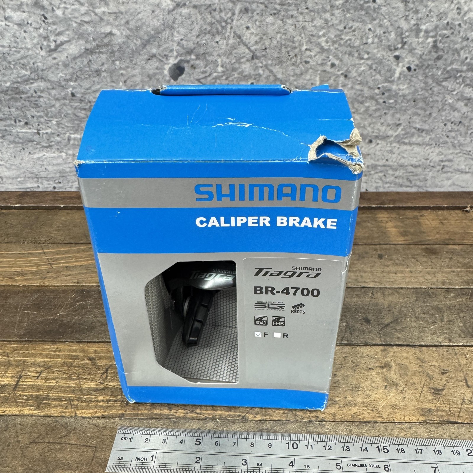 Shimano Tiagra BR-4700 Caliper Brake FRONT Gray Road Bike Side Pull Dual Pivot