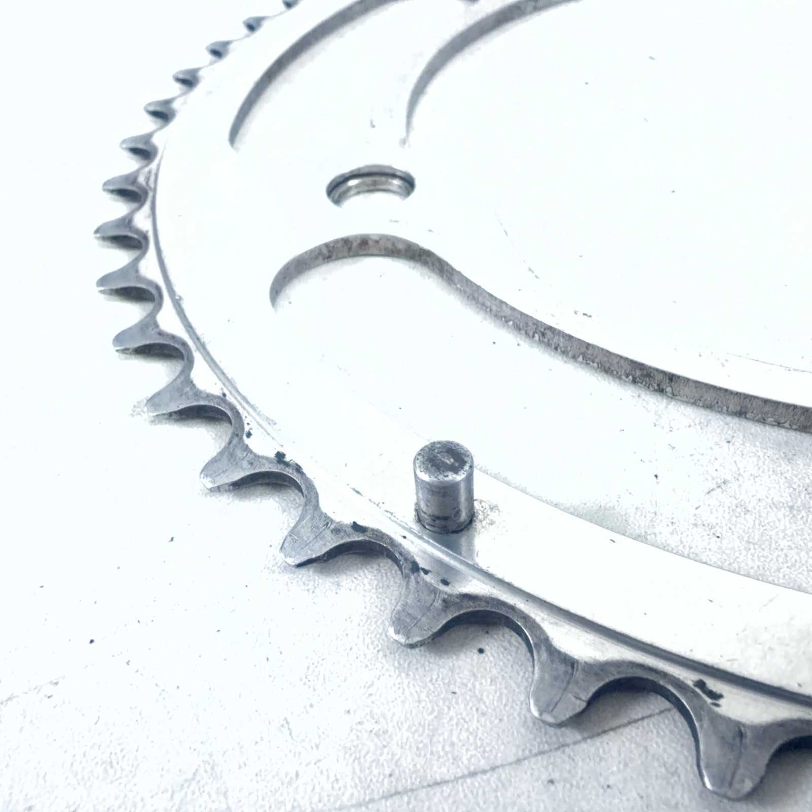 CAMPAGNOLO RECORD ALLOY CHAIN RING 53 TOOTH 144 BCD 6, 7 , OR 8 SPEED