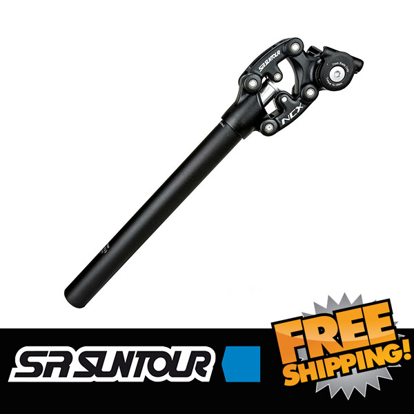 Suntour SP12 NCX MTB/ROAD 27.2 x 350/400 ,31.6X400mm Suspension Travel Seat post