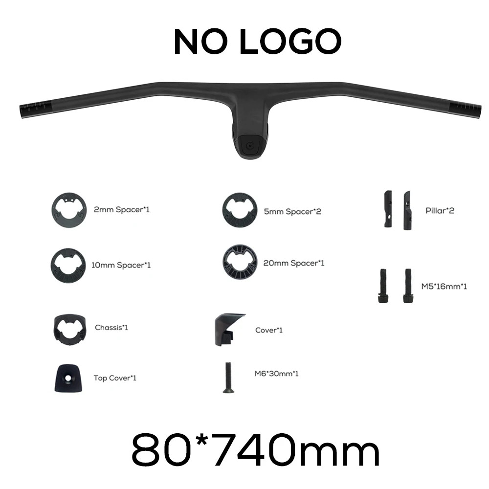 Fraser IC Sl WC 740mm-780mm -20° Carbon Integration Mountain Bike Handlebar