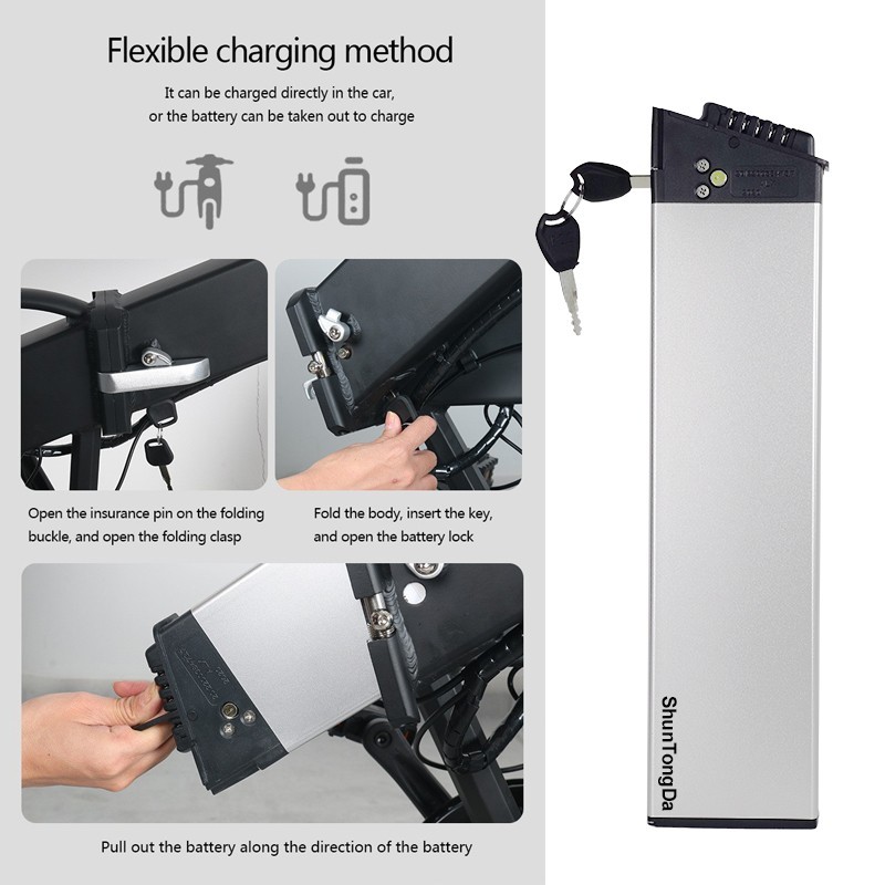 For SAMEBIKE Lo26 ebike battery 48V DCH 006 48V Folding electric bicycle battery