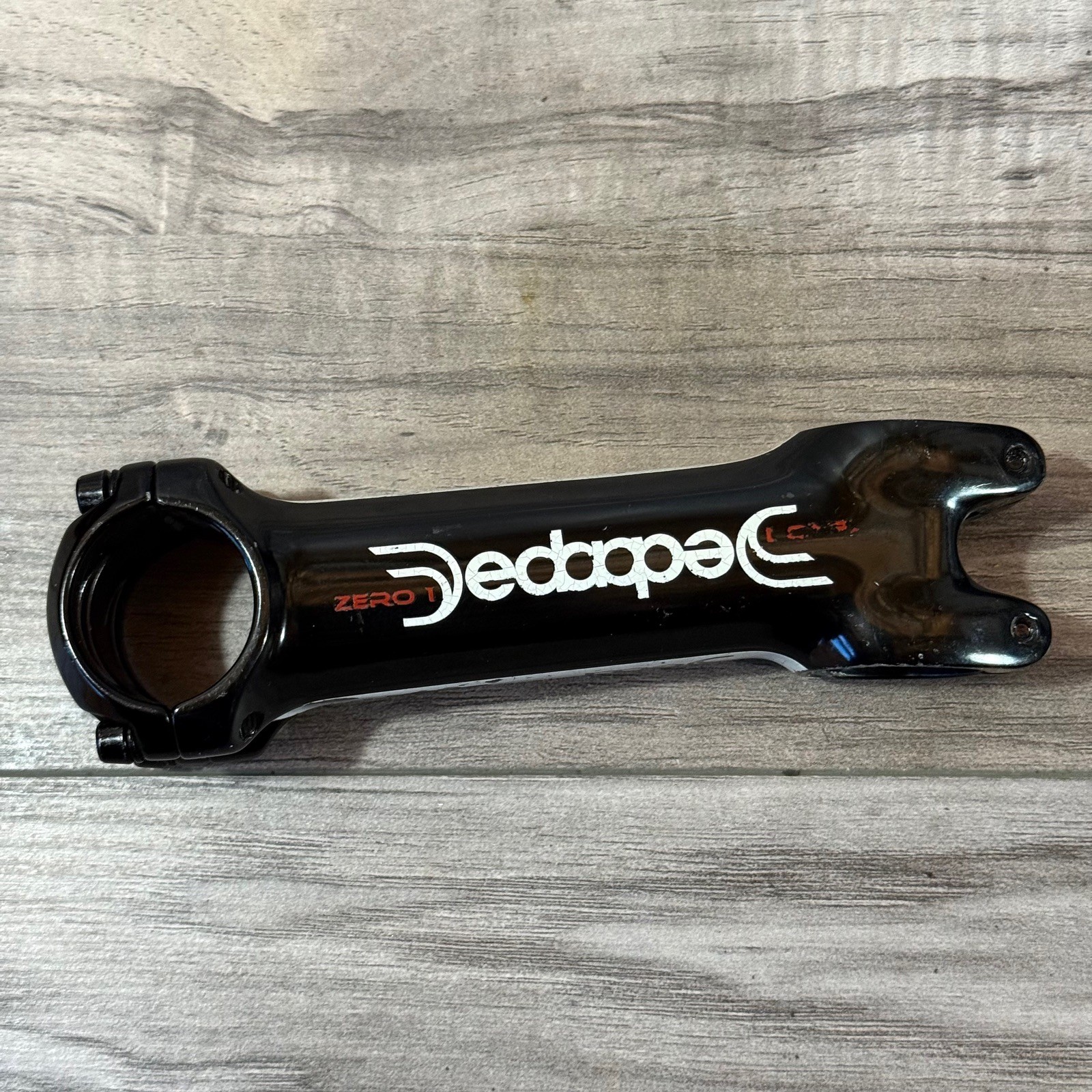 Deda Elementi Zero 1 Road Stem 120mm 1 1/8 31.8 8 Degree Gloss Black