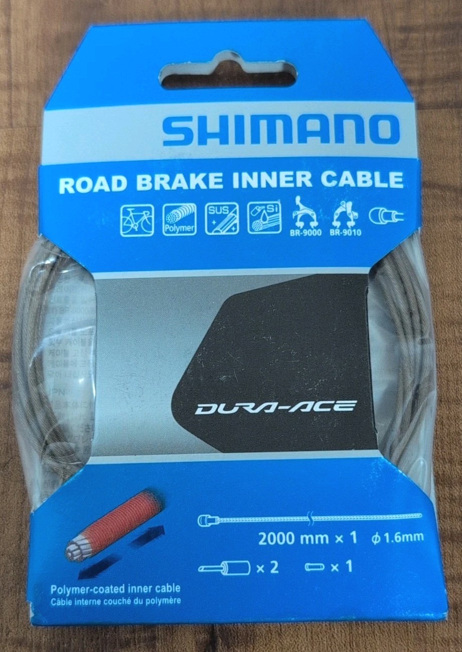 Shimano🚴Dura-Ace BC-9000 Polymer Coated Stainless Road Brake Cable 1.6 x 2050mm