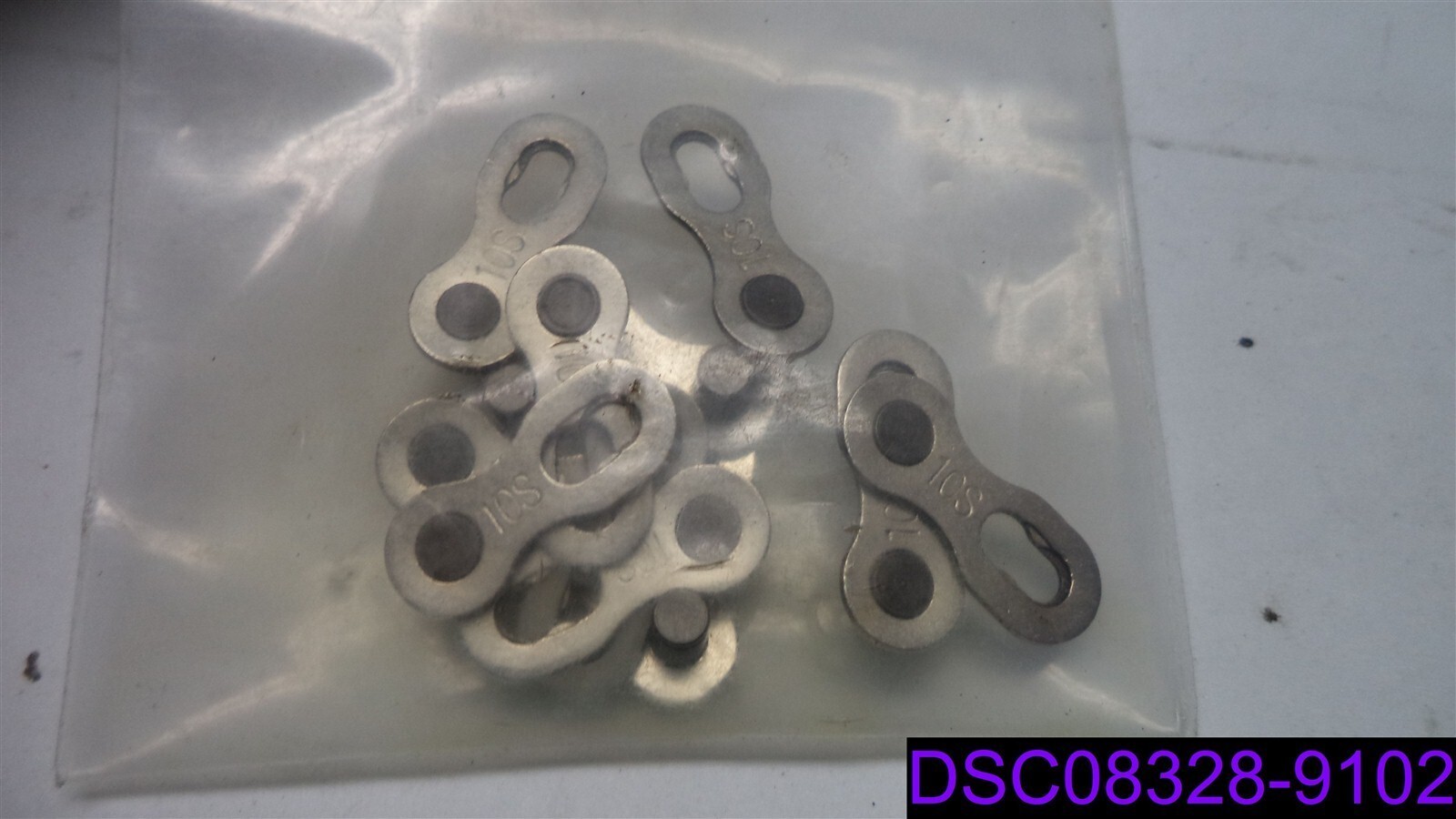 Qty = 1 Pack of 10 (5 Sets) : 10S Chain Connector Missing Link